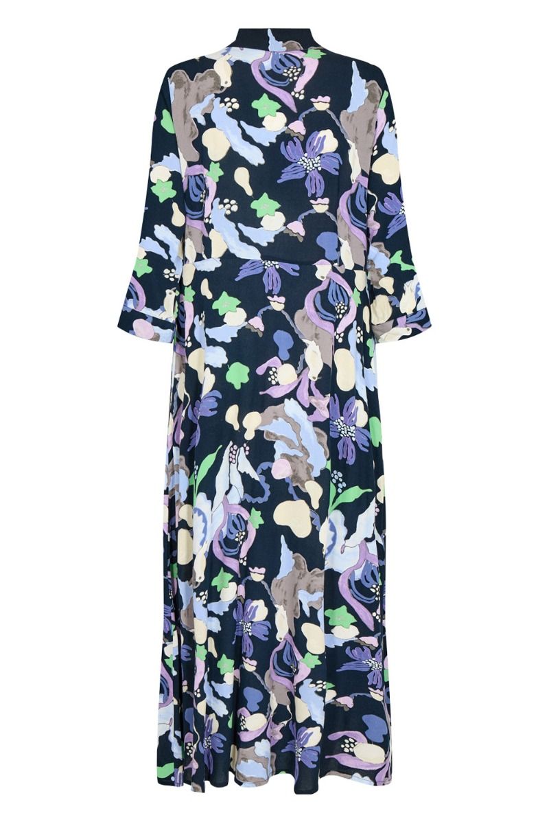 Nümph - Kjole - Nueamaja Long Dress - Dark Sapphire