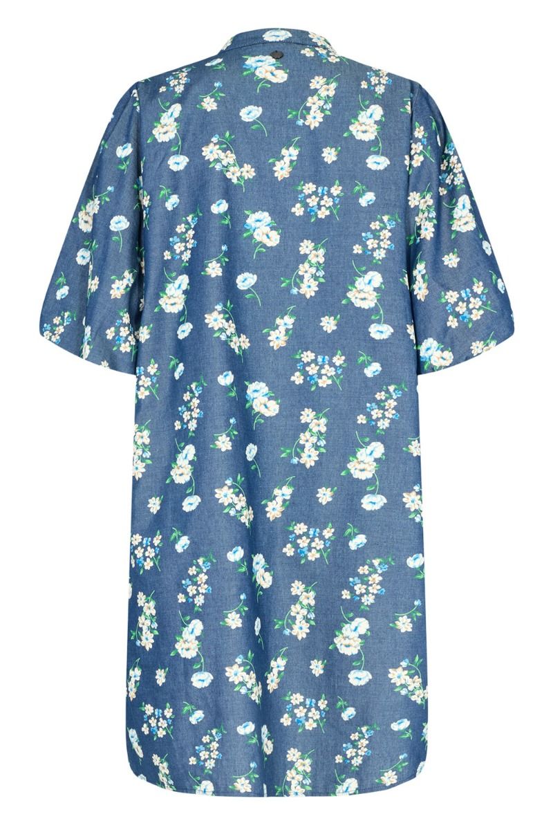 Nümph - Kjole - Nuedelle Dress - Medium Blue Denim