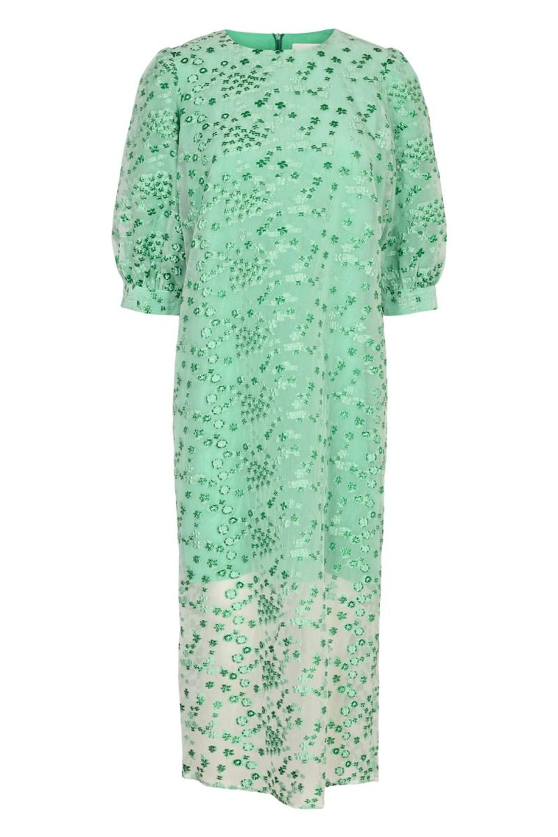 Nümph - Kjole - Nuedmee Dress - Kelly Green