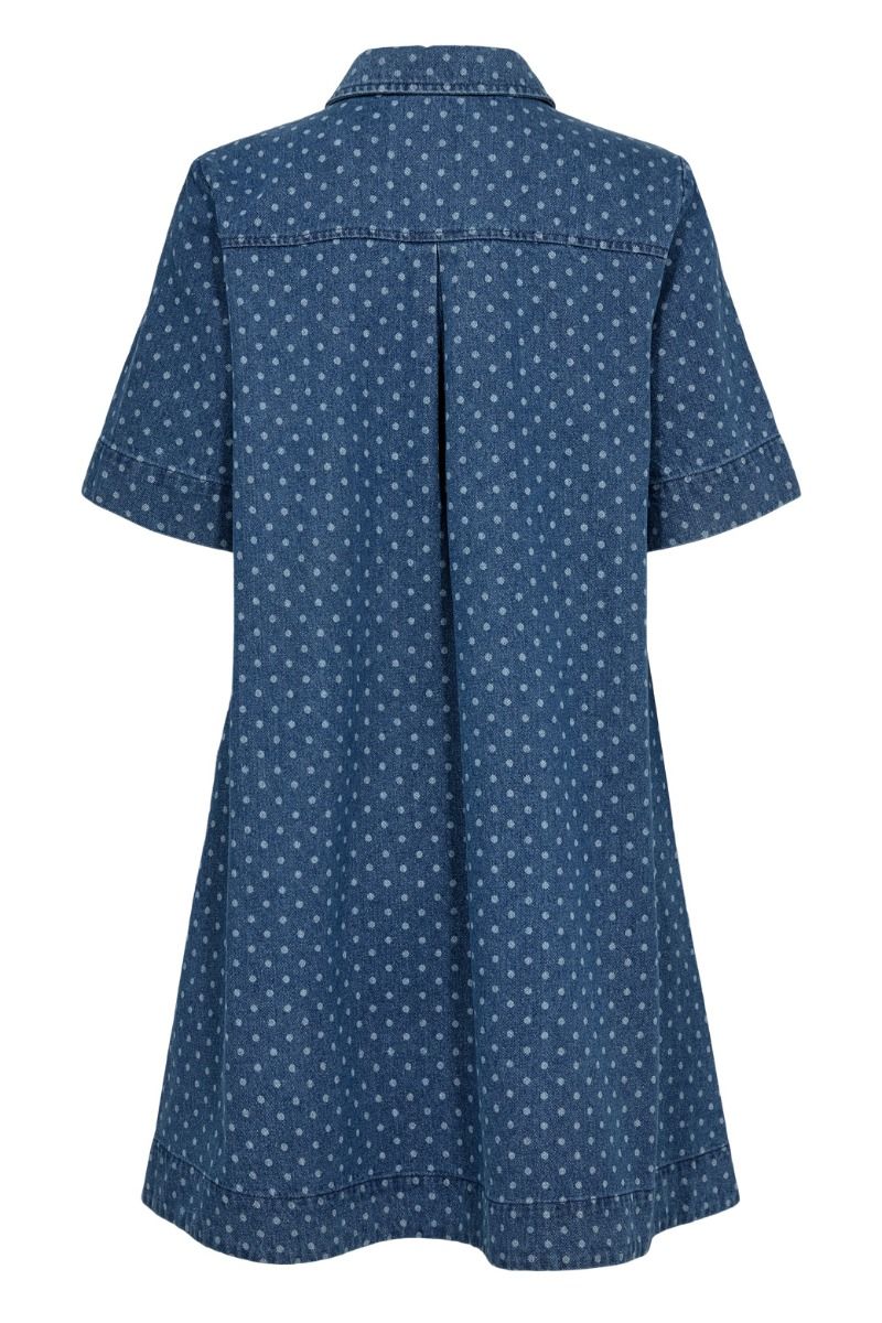 Nümph - Kjole - Nuhaddie Dress - Medium Blue Denim
