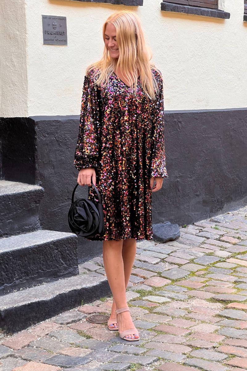 Nümph - Kjole - Nu Isabell Dress - Gold