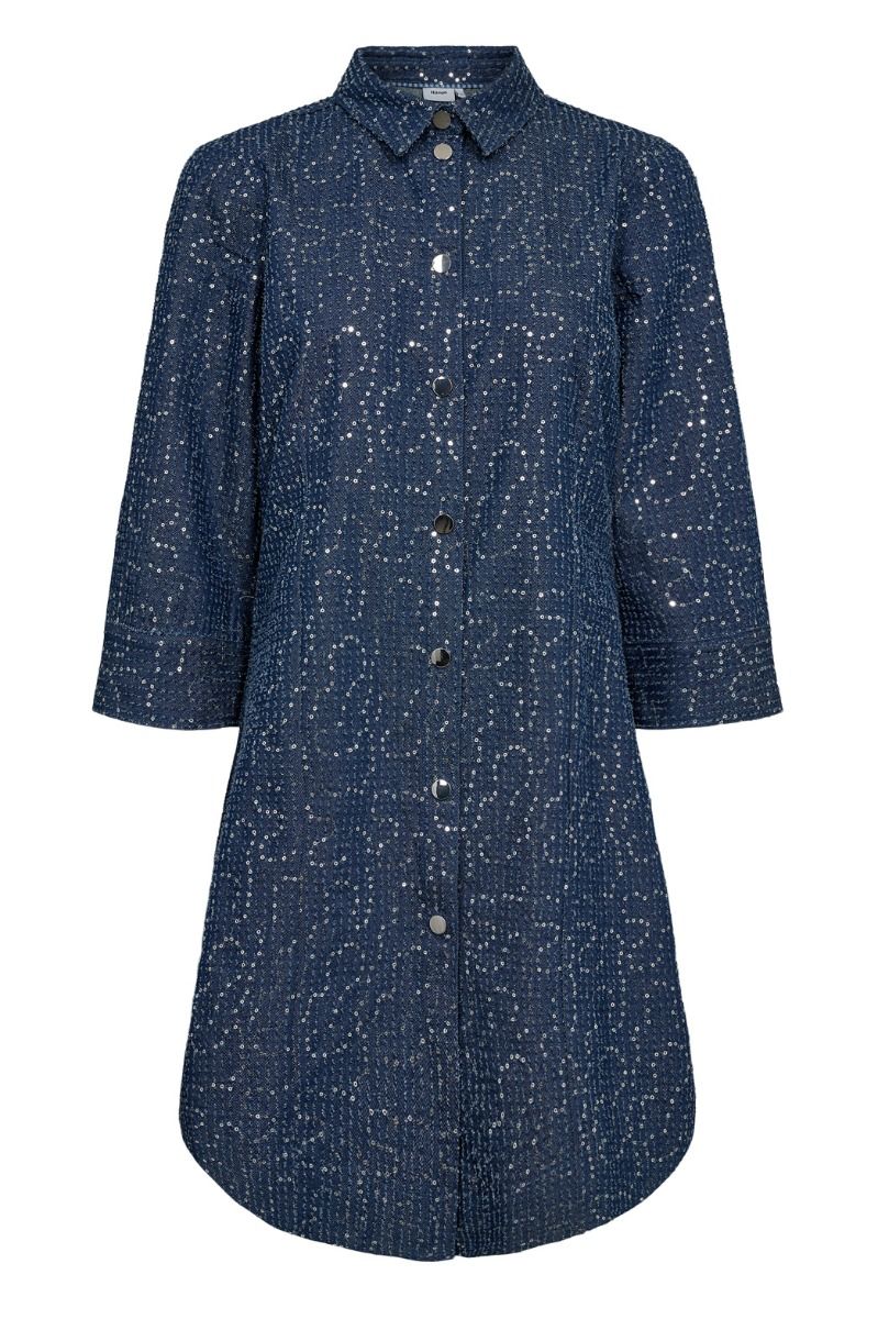 Nümph - Kjole - Journey Dress - Medium Blue Denim