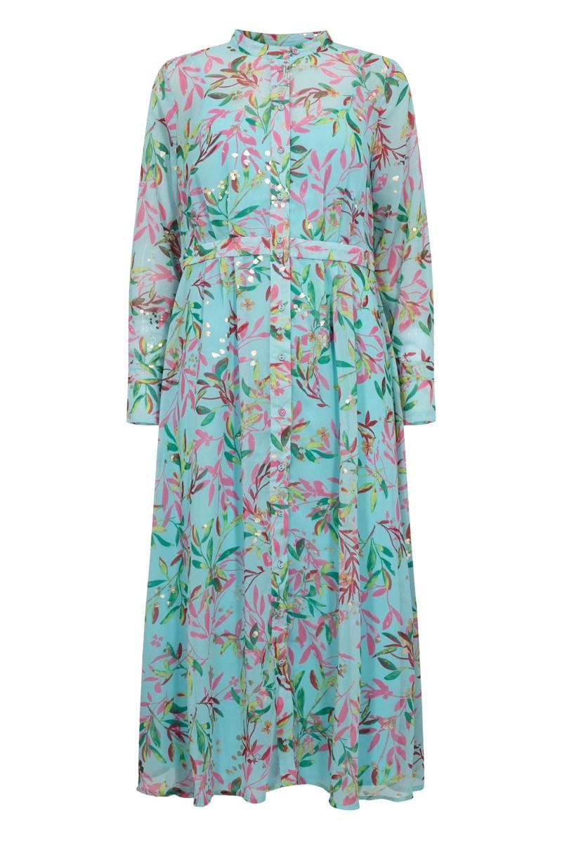 Nümph - Kjole - Nukyndall New Dress - Iced Aqua