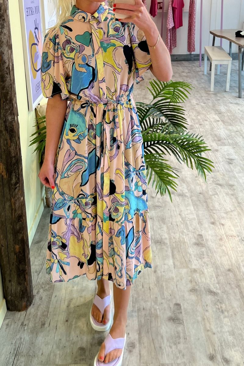 Nümph - Kjole - Nuninna Dress - Evening Sand