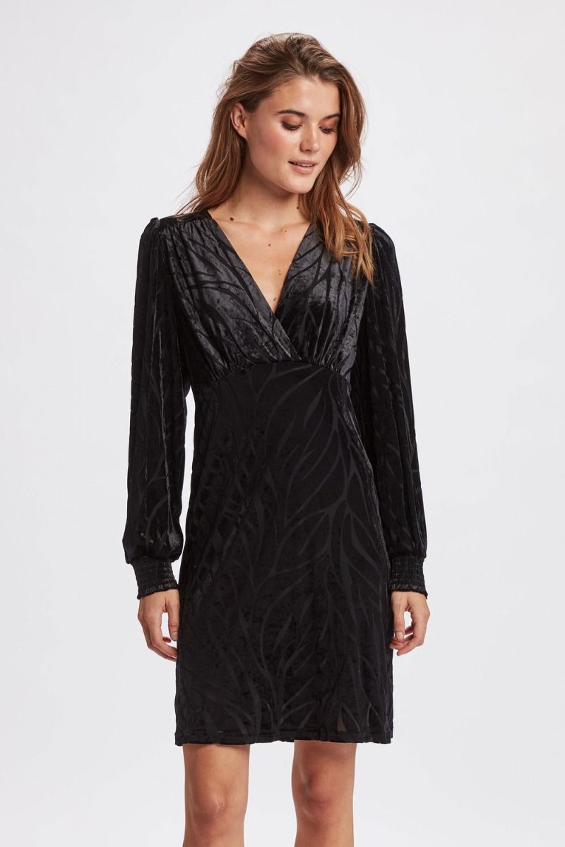 Nümph - Kjole - Nuwelta Dress - Caviar