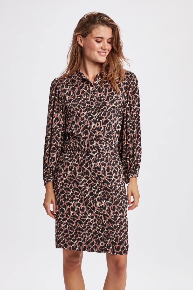 Nümph - Kjole - Nuyvonne Dress - Nutmeg