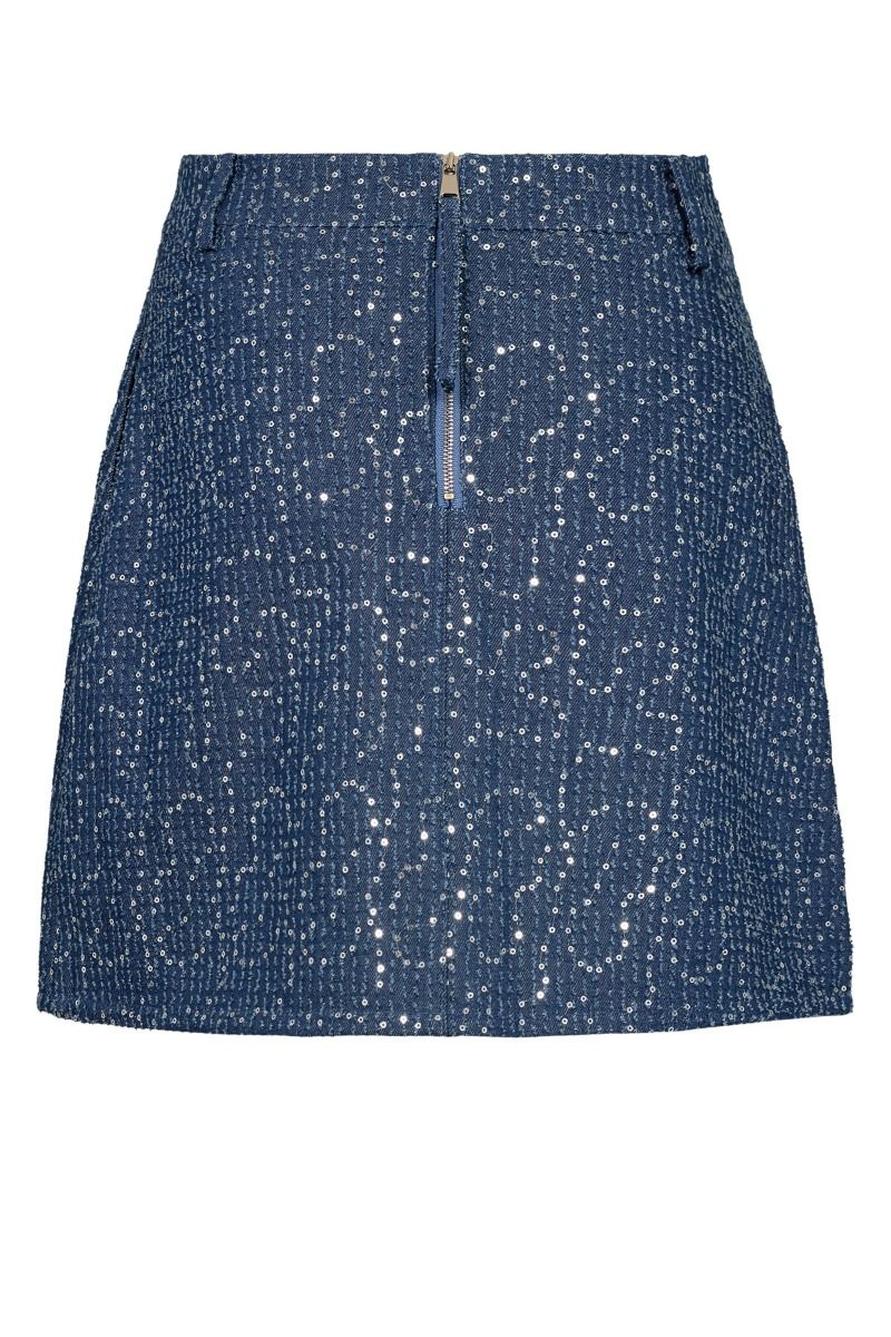 Nümph - Nederdel - Journey Skirt - Medium Blue Denim