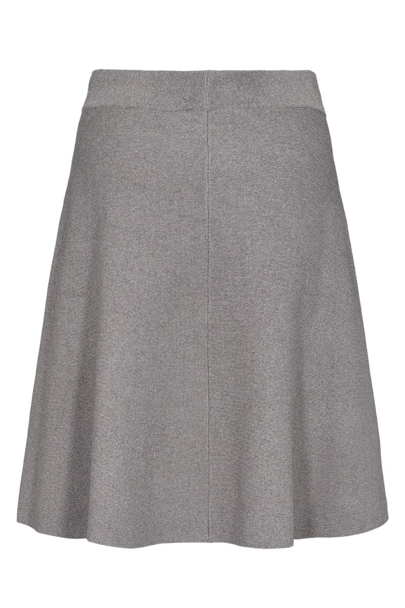 Nümph - Nederdel - Nulillypilly Skirt - Light Grey Mel
