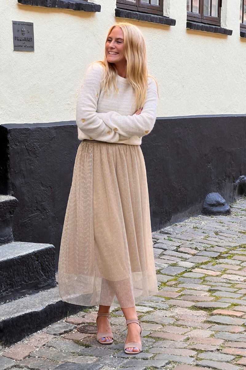 Nümph - Nederdel - Nusea Skirt - Gold