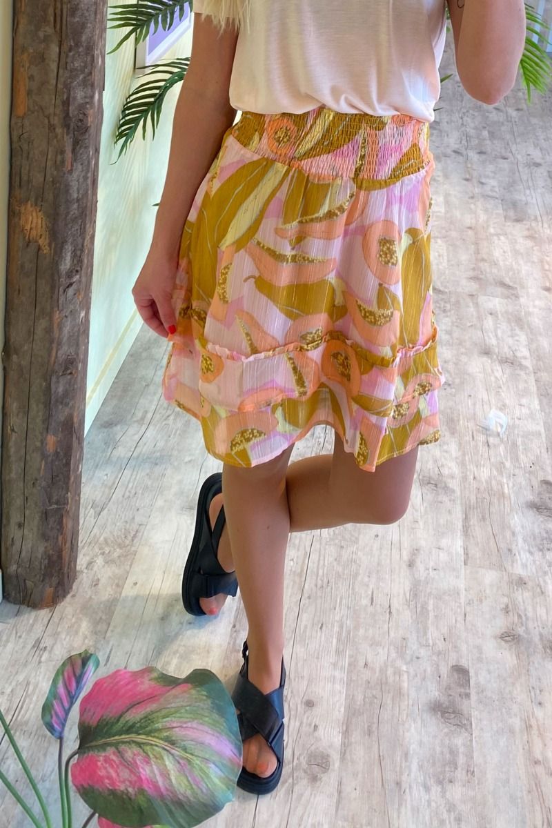 Nümph - Nederdel - Nucamden Skirt - Peach Skin 