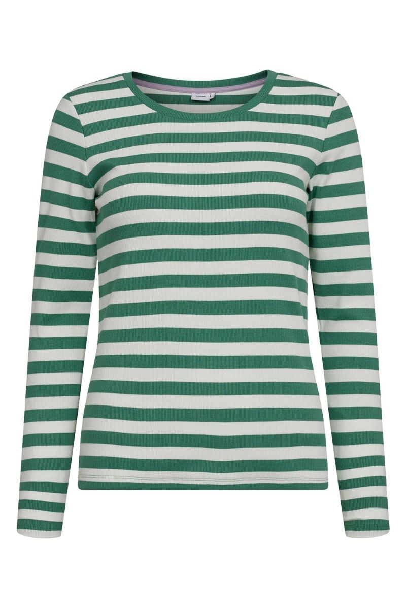 Nümph - Bluse - Numixie LS T-Shirt - GOTS Pine Green