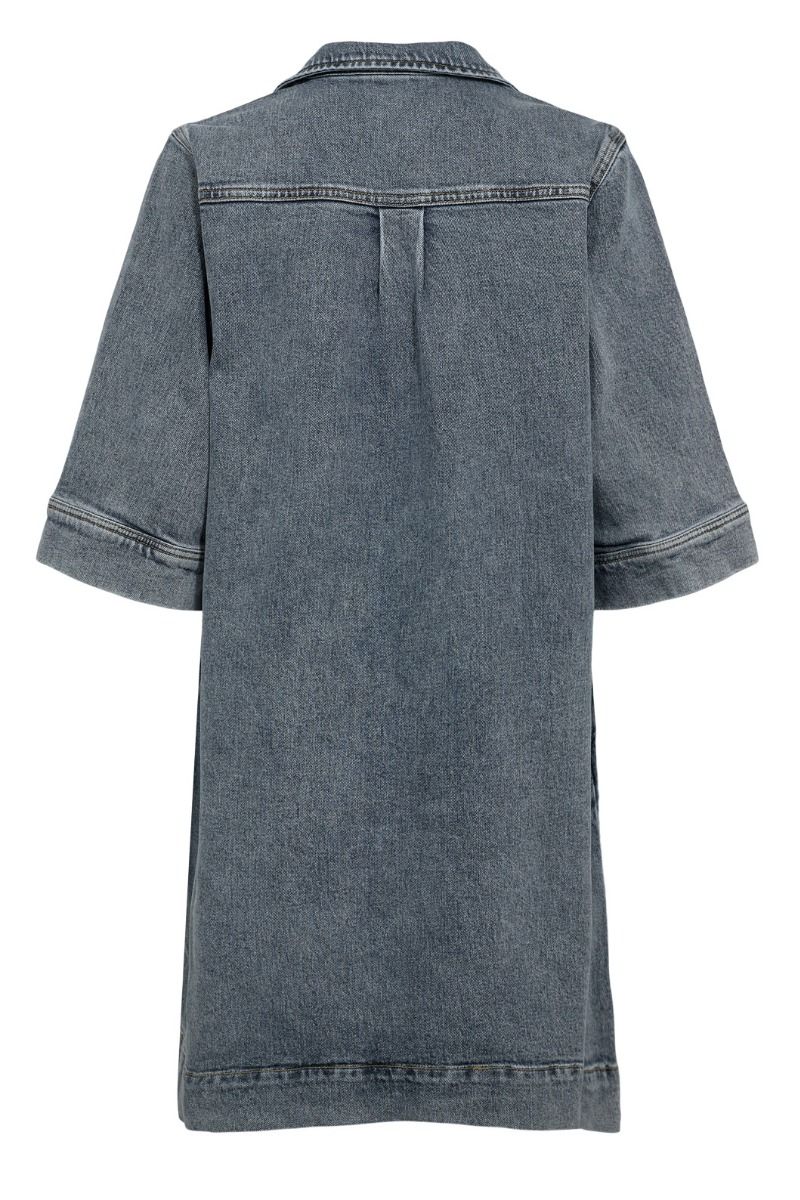 Nümph - Kjole - NU Toronto Dress - Med. Blue Washed Denim