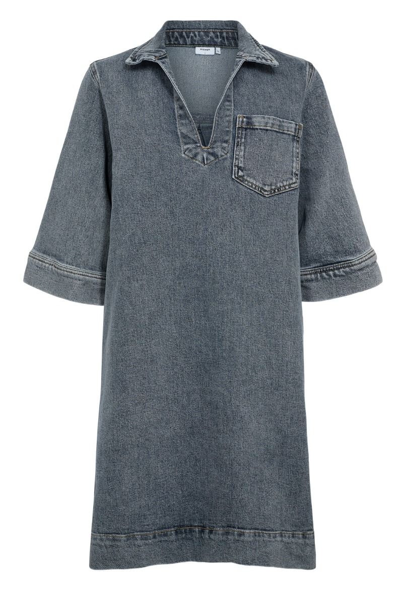 Nümph - Kjole - NU Toronto Dress - Med. Blue Washed Denim