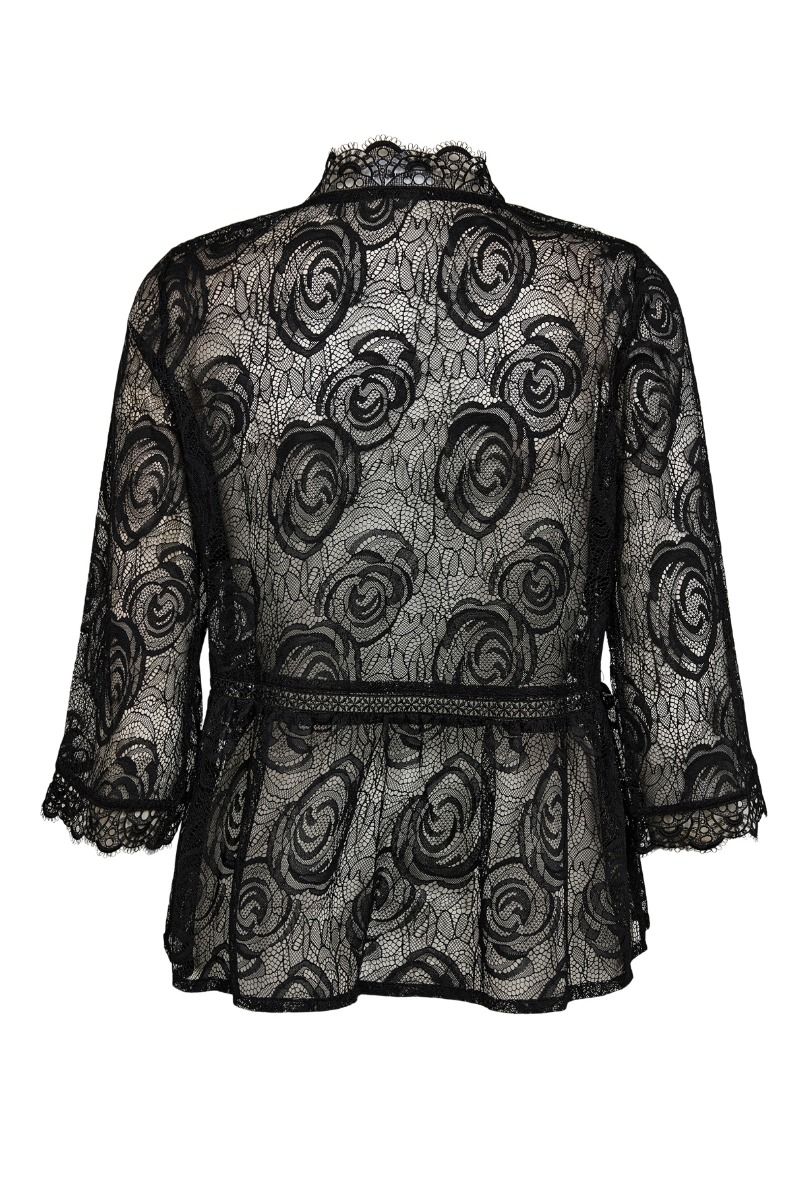 Nümph - Bluse - Ibis Blouse - Caviar