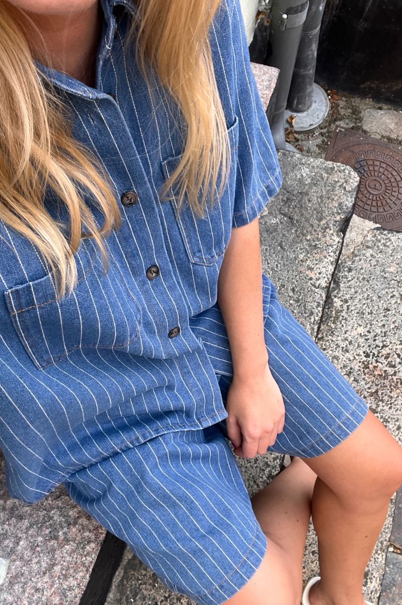 Nümph - NU Lucie Shorts - Dark Blue Denim