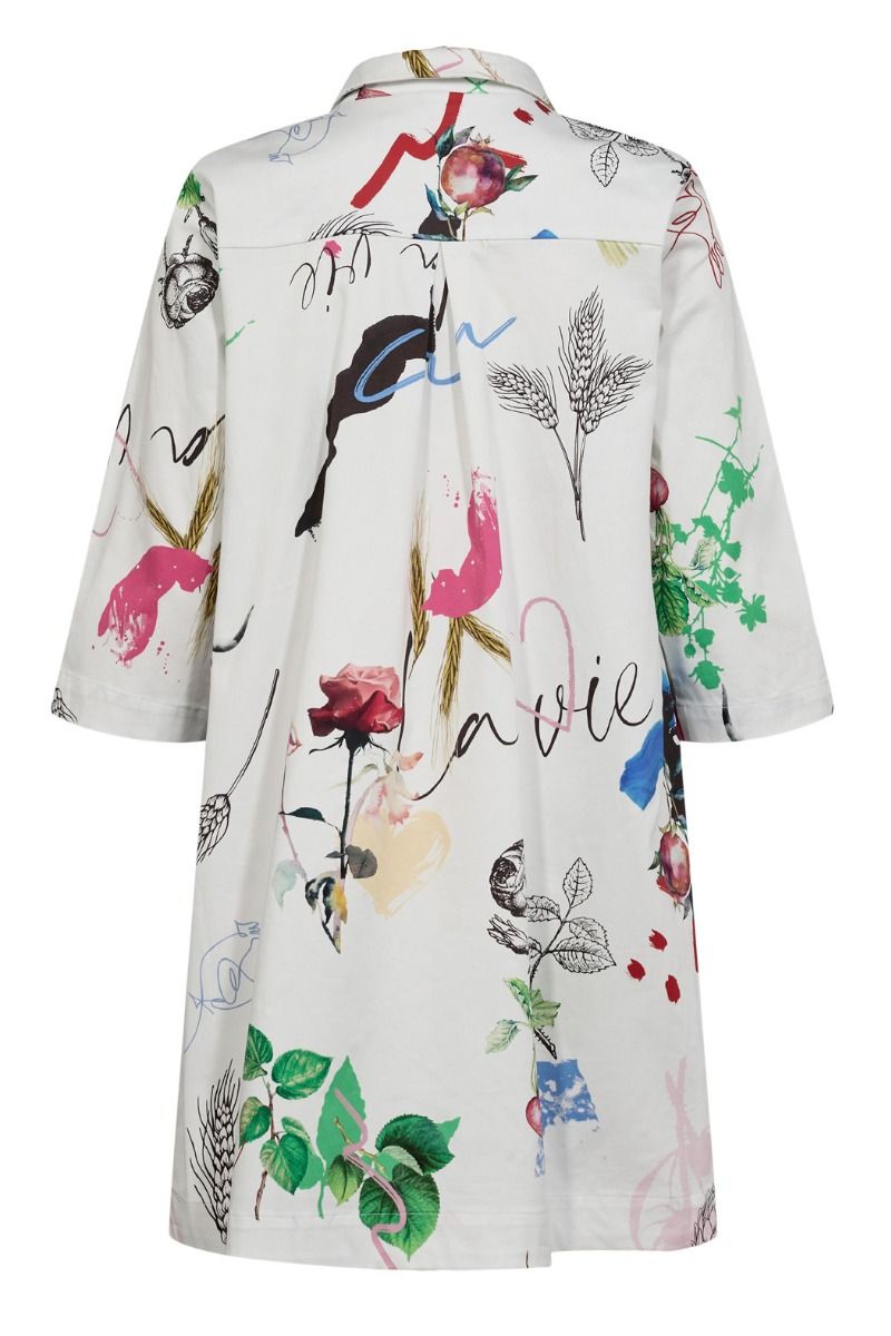 Nümph - Kjole - NU Silja Shirt Dress - Pristine
