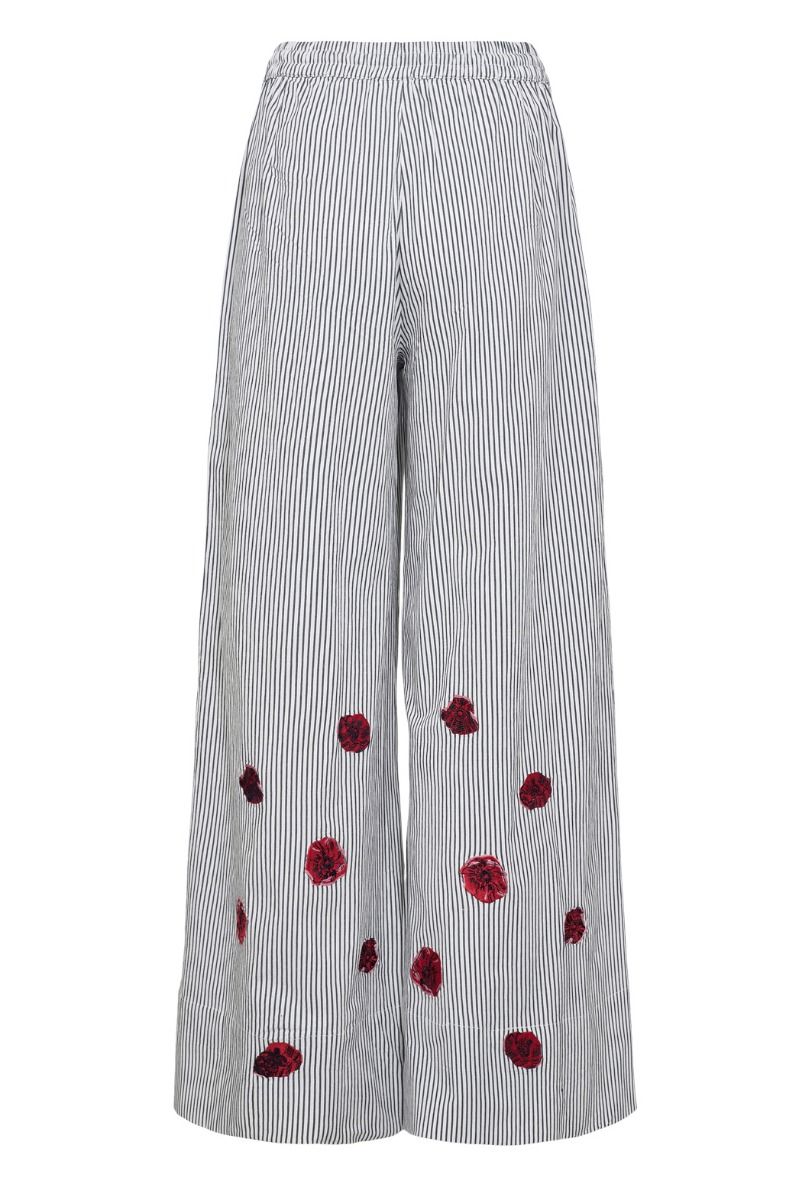 Nümph - Bukser - NU Tillie Pants - Dark Sapphire