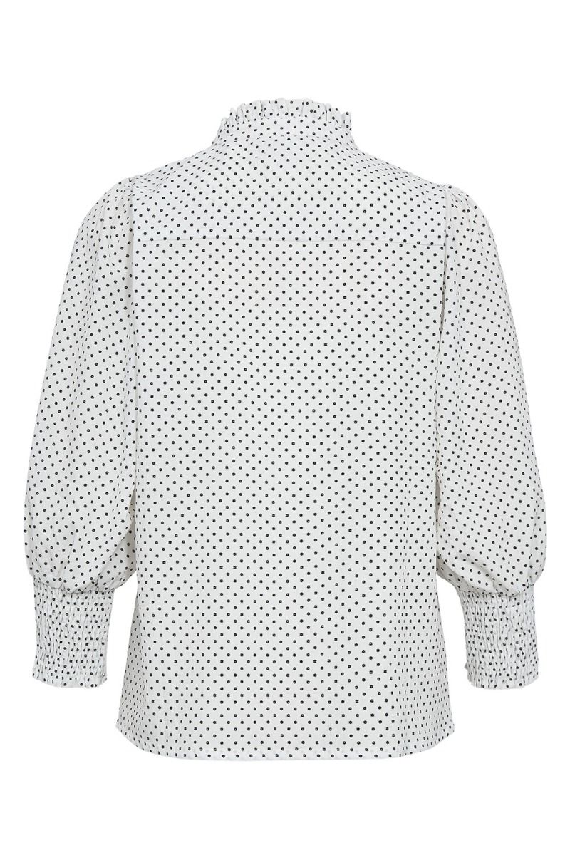 Nümph - Skjorte - Nuavas Shirt - Cloud Dancer 