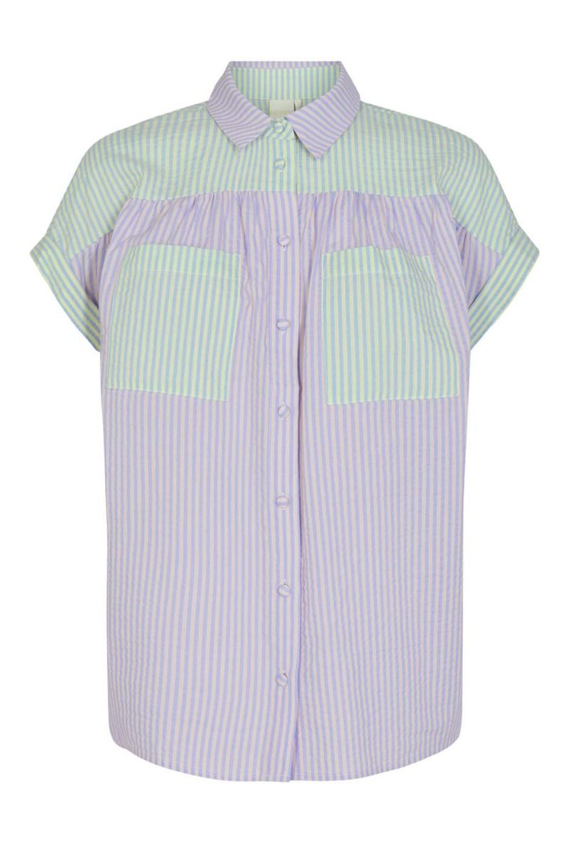 Nümph - Skjorte - Caroun Shirt - Purple Heather