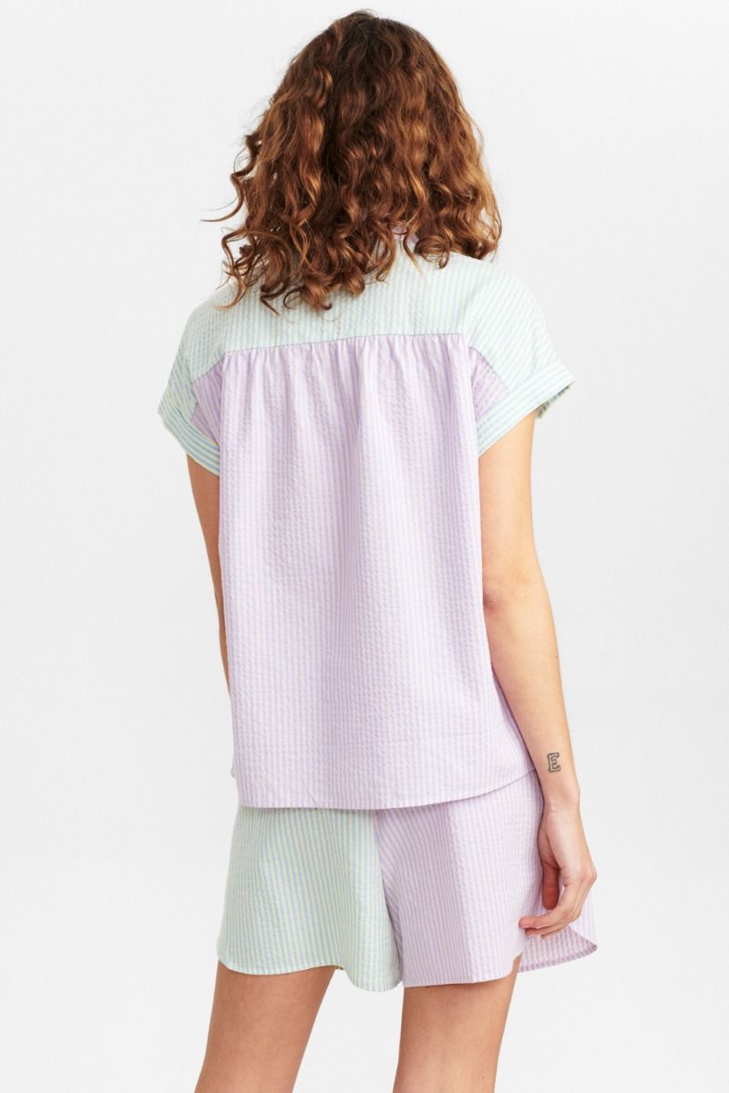 Nümph - Skjorte - Caroun Shirt - Purple Heather