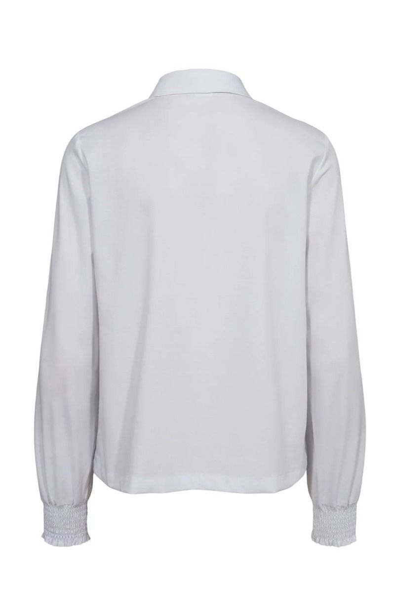 Nümph - Skjorte - NU Tully Shirt - Bright White