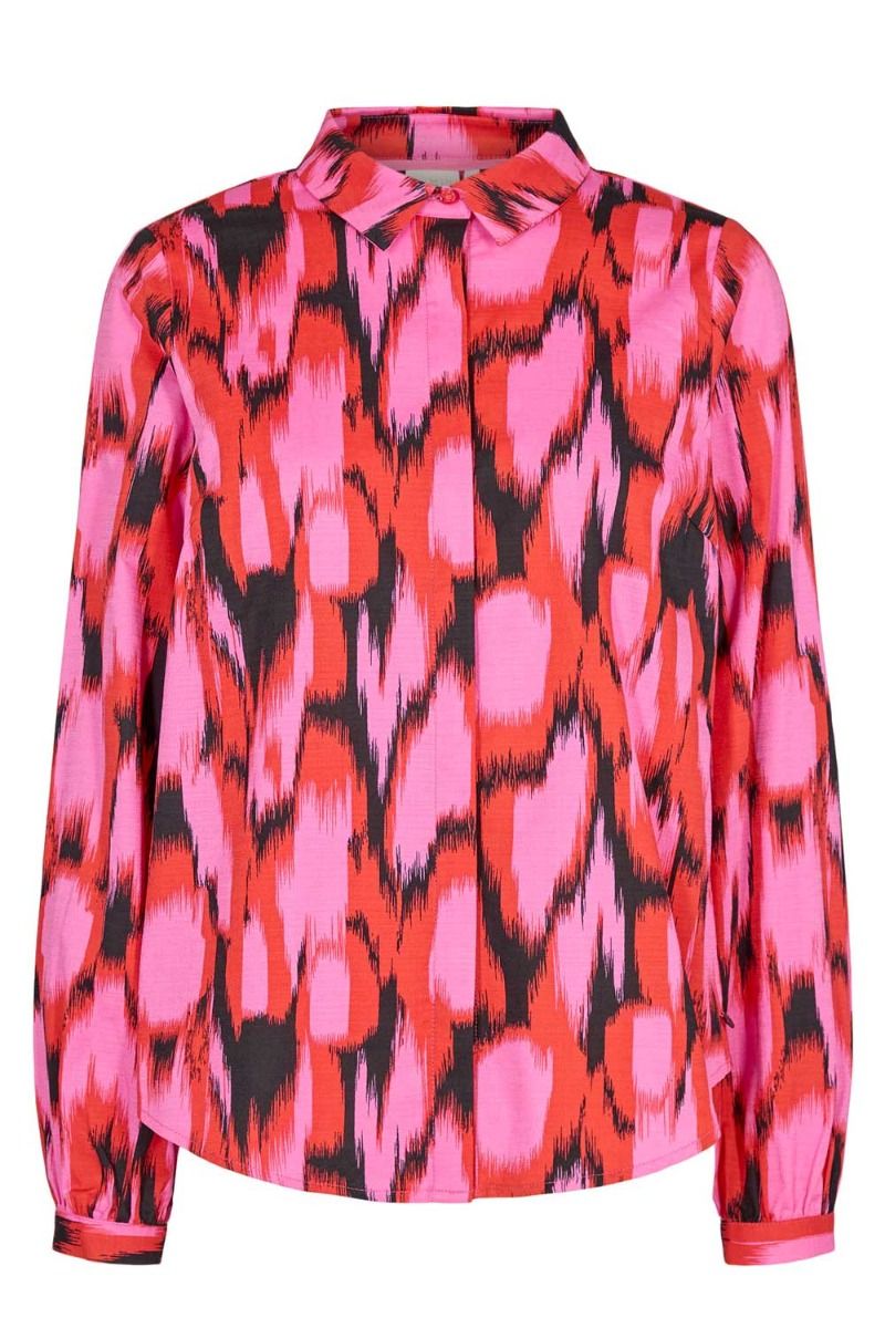 Nümph - Skjorte - Nucamryn Shirt - Molten Lava