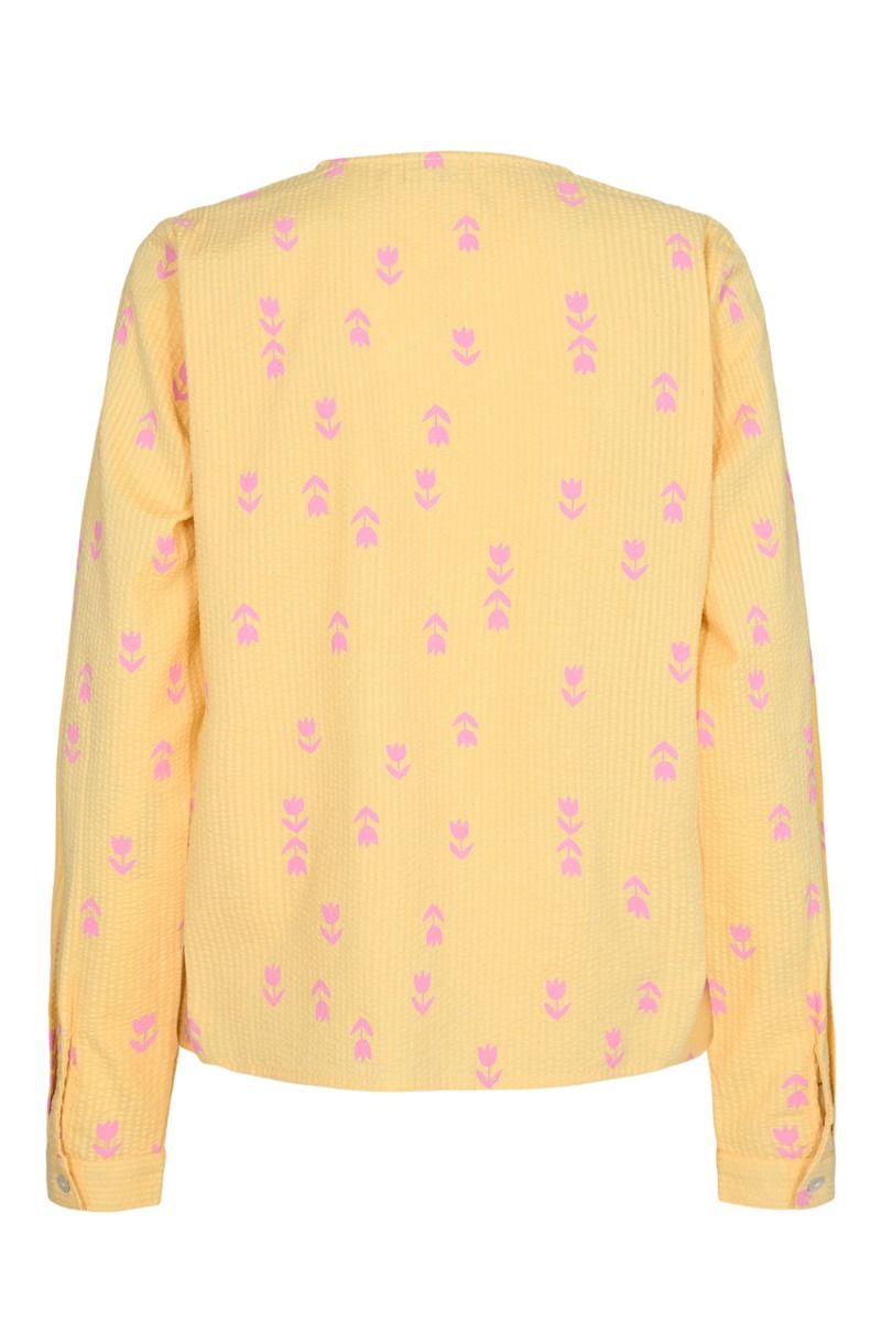Nümph - Skjorte - Nucara Shirt - Lemon Drop