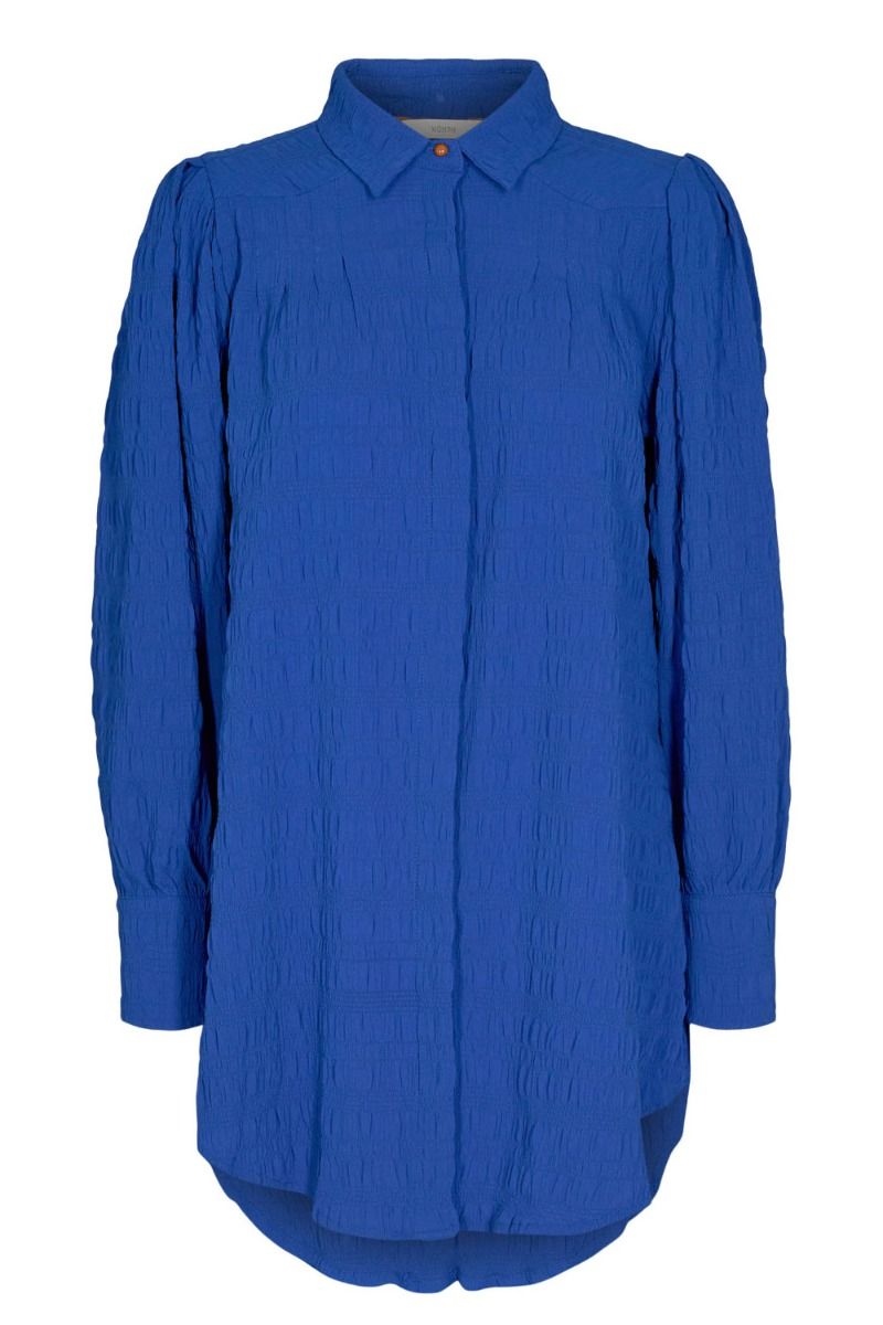 Nümph - Skjorte - Nucameron Long Shirt - Princess Blue