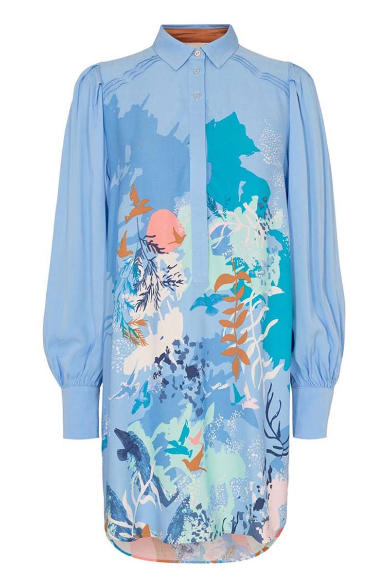 Nümph - Skjorte - Nucarrie Shirt - Della Robbia Blue 