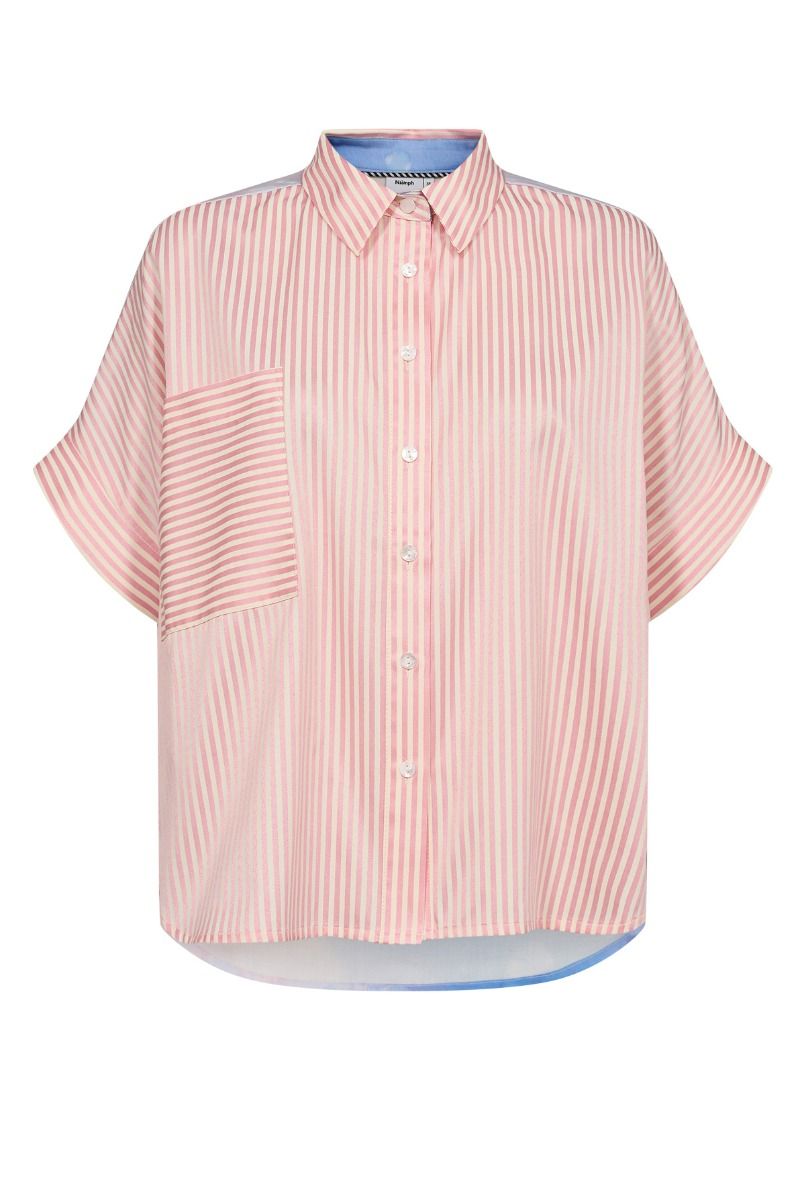 Nümph - Skjorte - NU Diamond Shirt - Pink Carnation
