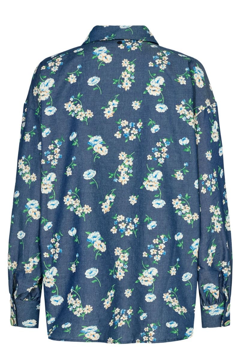 Nümph - Skjorte - Nuedelle Shirt - Medium Blue Denim
