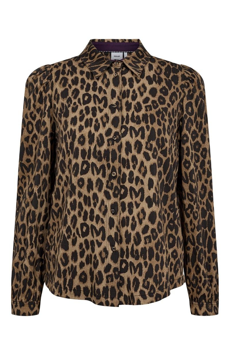 Nümph - Skjorte - Nuharlem Shirt - Tiger's Eye
