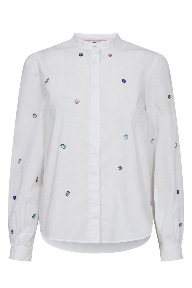 Nümph - Skjorte - Nu Heidi Shirt - Bright White