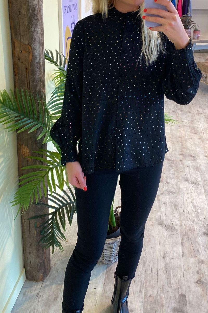 Nümph - Skjorte - Nuhelena Shirt - Caviar