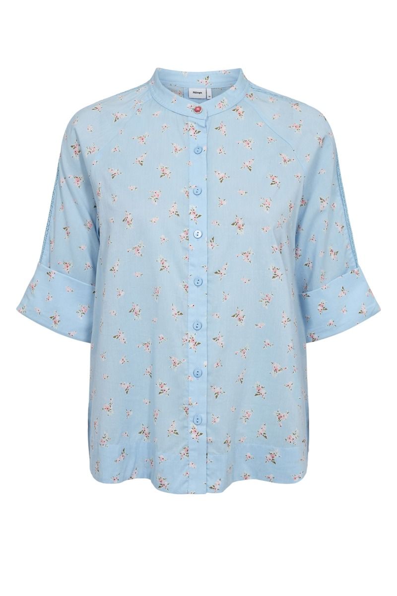 Nümph - Skjorte - NU Luliana Shirt - Cerulean