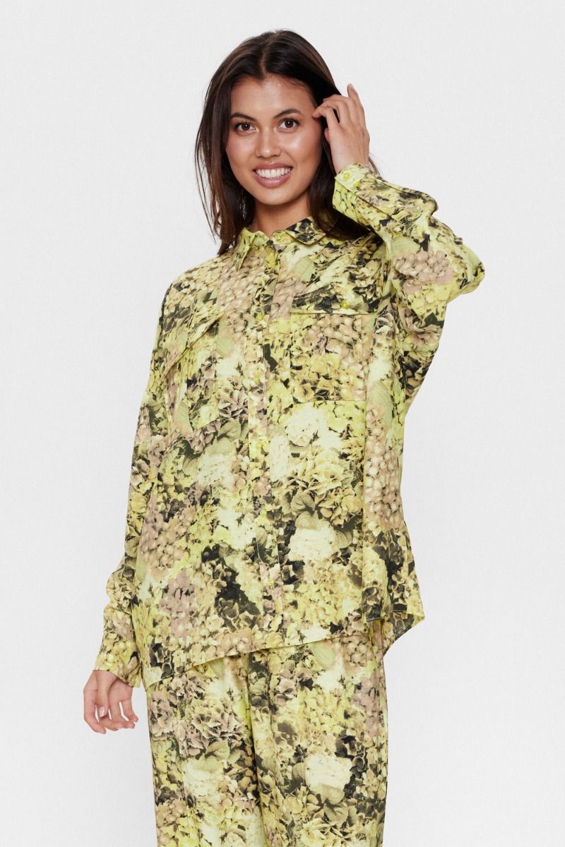 Nümph - Skjorte - Nupauline Shirt - Limeade