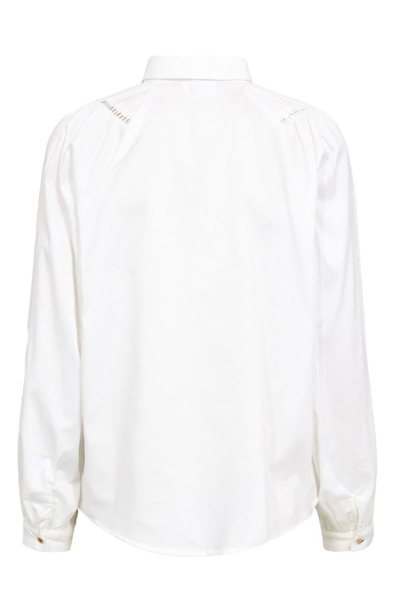 Nûmph - Skjorte - Nu Perline Shirt - Bright White