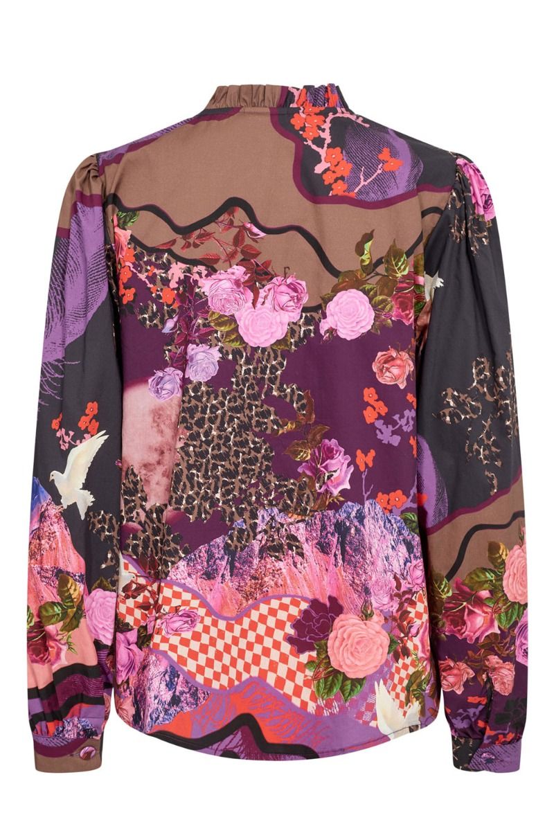 Nümph - Skjorte - Nuvicki Shirt - Vibrant Orchid