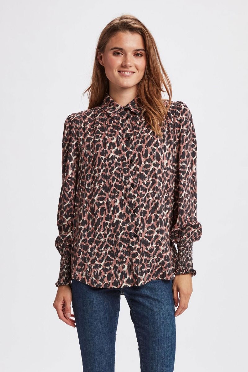 Nümph - Skjorte - Nuyvonne Shirt - Nutmeg