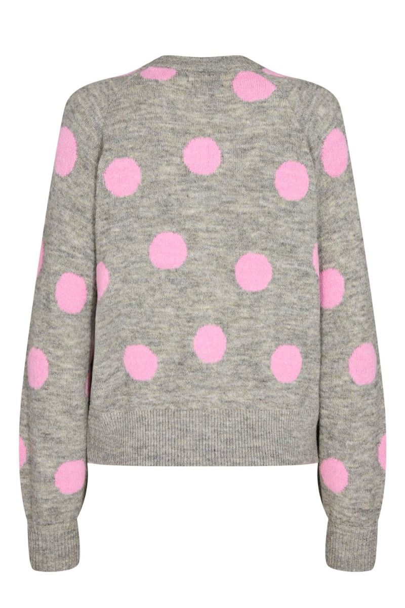 Nümph - Strik - Nuellen Pullover - Pink Frosting