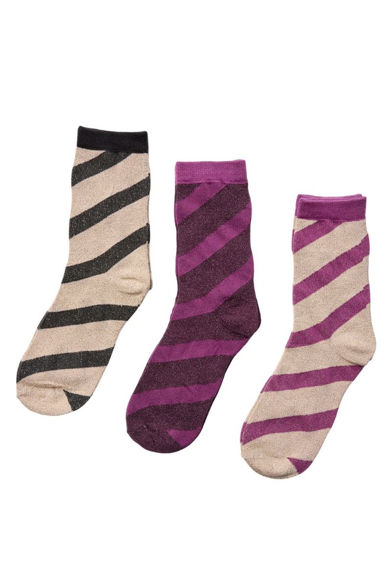 ❤︎ Nümph - Strømper - Nuena Socks - Multi