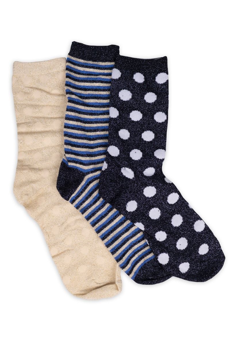 Nümph - Strømper - NULolly 3-Pack Sock - Multi