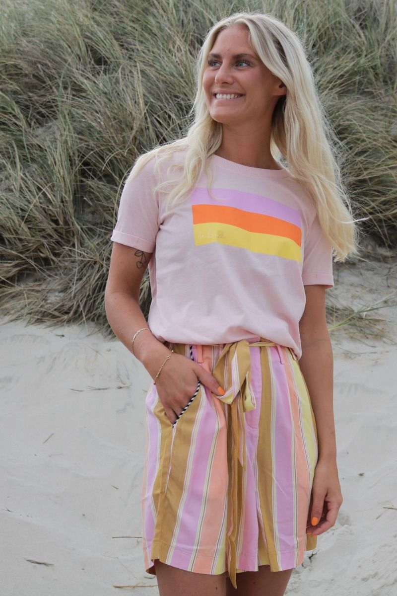 Nümph - T-shirt - Carina Tee - Peach Skin 