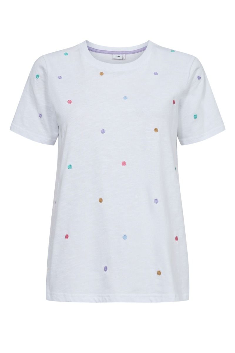 Nümph - T-shirt - Nusumi T-Shirt - Bright White
