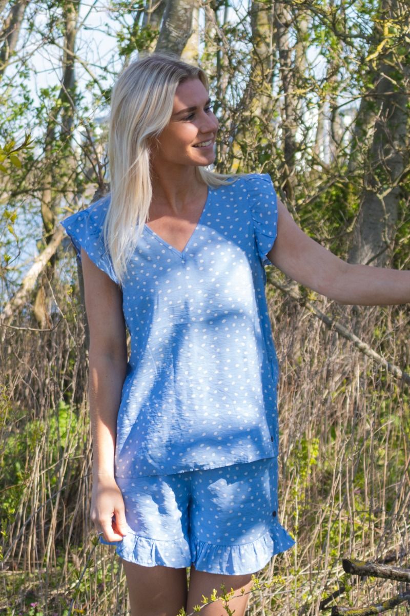 Nümph - Top - Bella Top - Vista Blue