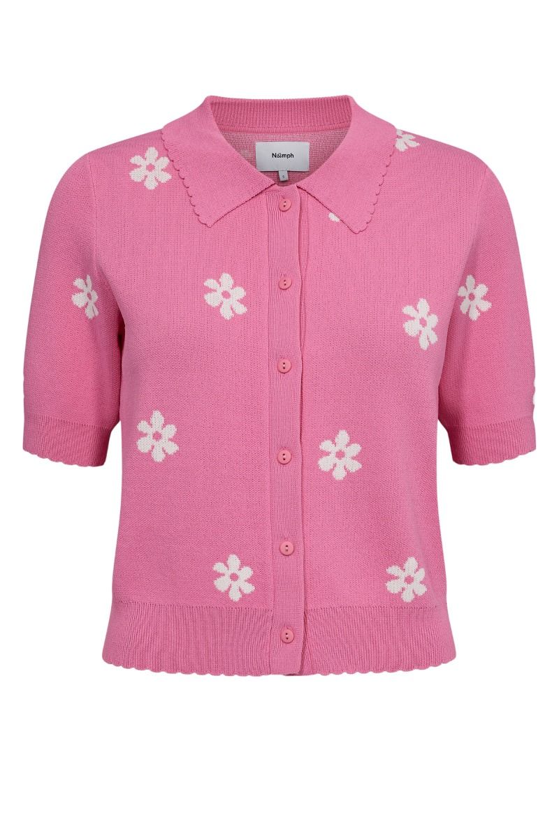 Nümph - Bluse - Margit Pullover - Pink Cosmos