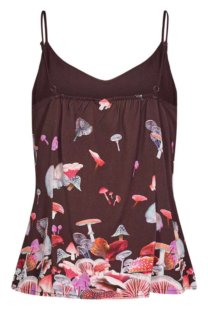 Nümph - Top - Nupeggy Strap Top - Chicory Coffee