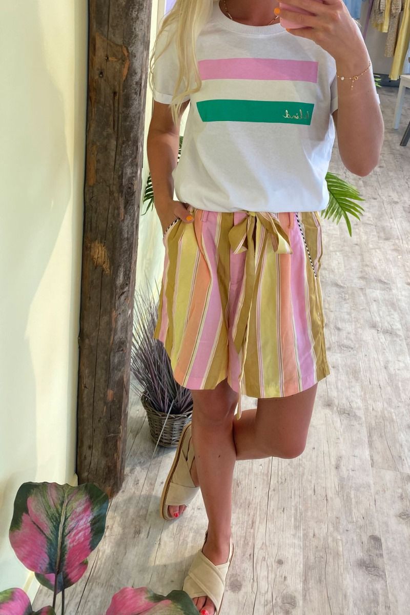 Nümph - T-shirt - Carina Tee - Bright White