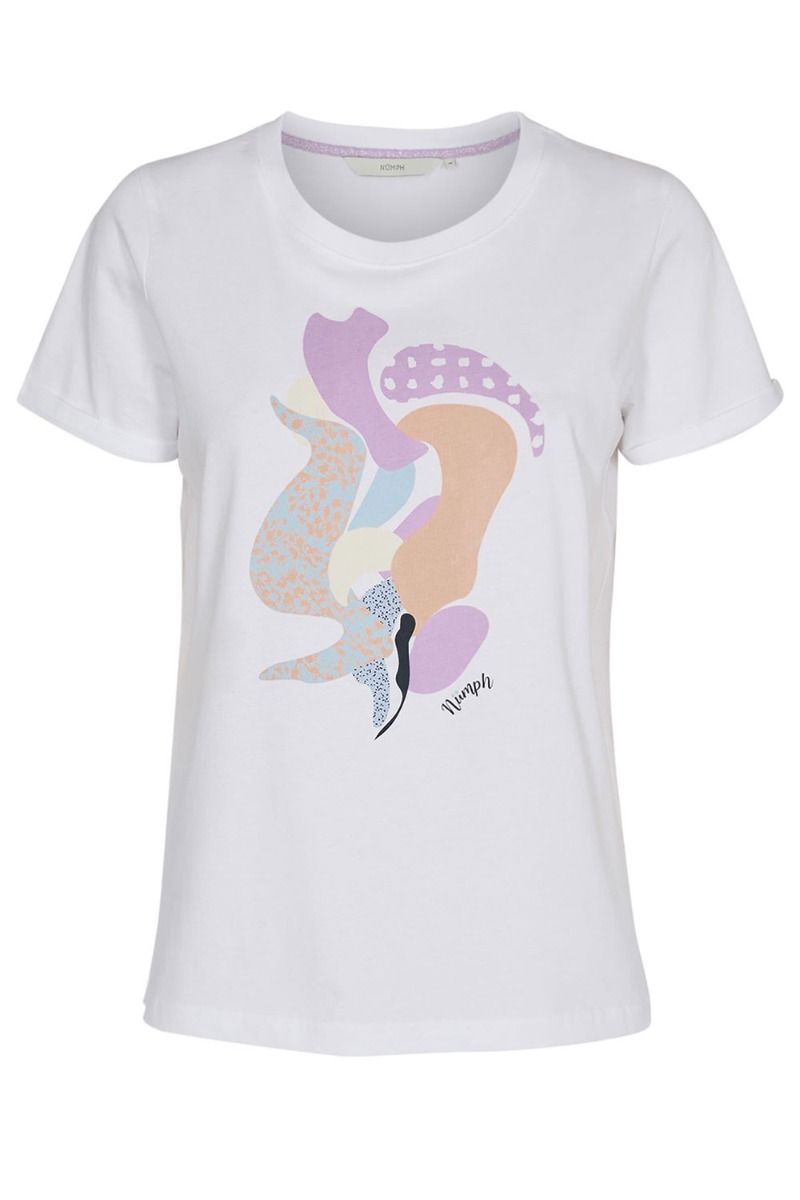 Nümph - T-shirt - Clarion Tee - Bright White