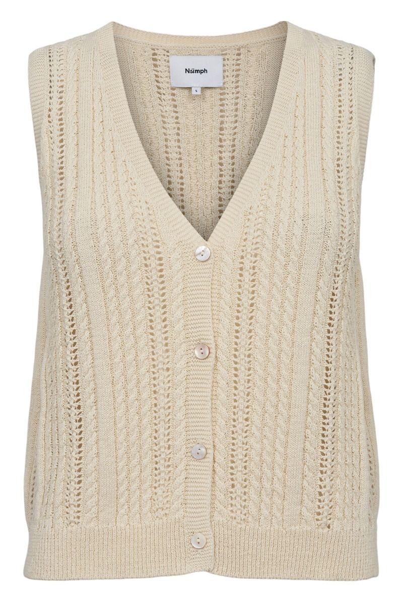 Nümph - Top - Nublair Vest Top - Sandshell